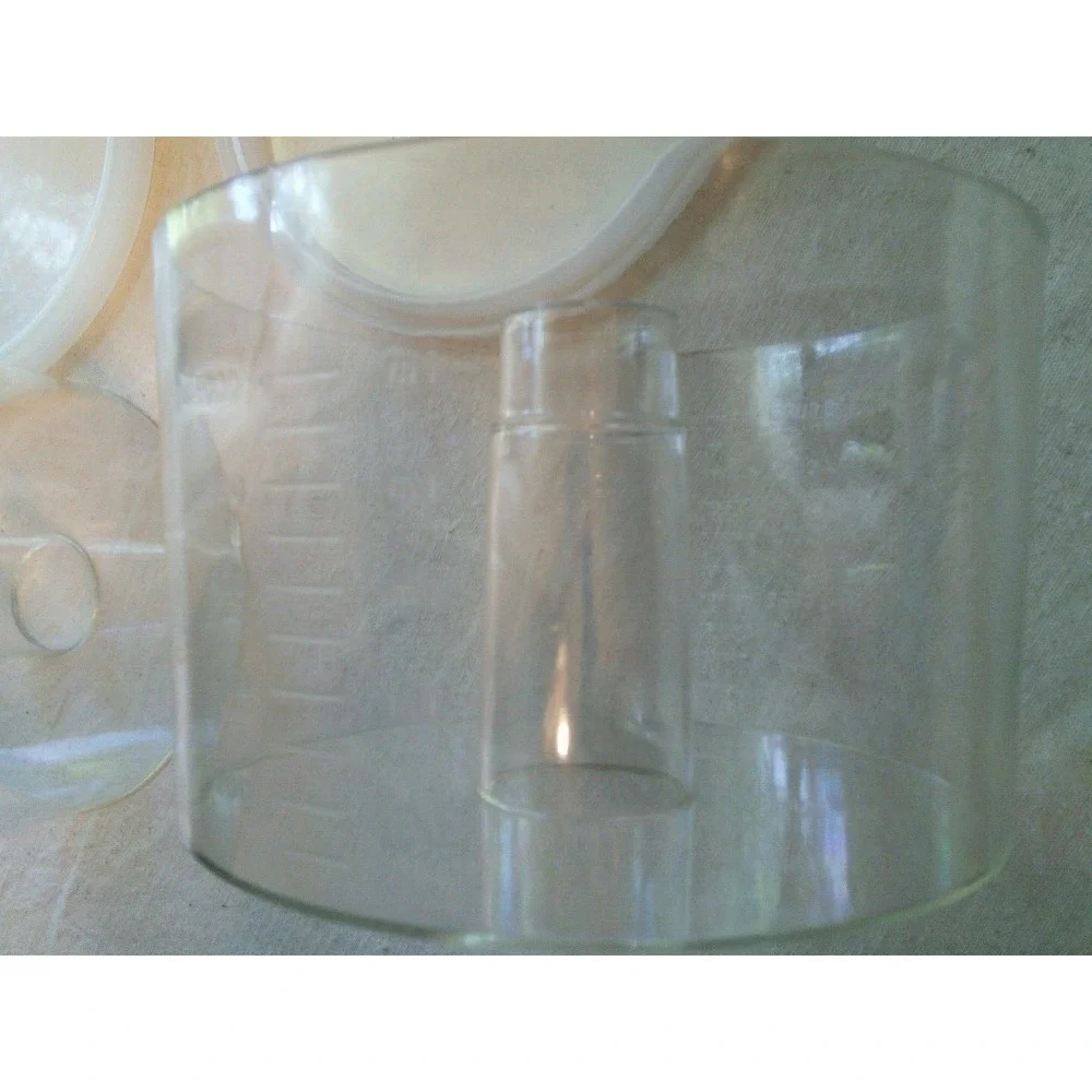2‎ Insert-A-Bowl Universal Food Processor 5-Cup Bowls & Lids 1980 Vtg Stacking